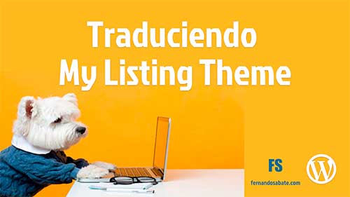 Cómo traducir MyListing Theme al español en 2 simple pasos